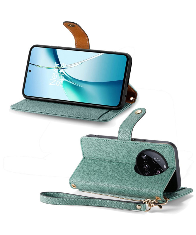 Housse Xiaomi 15 Ultra portefeuille zippée | VEENA