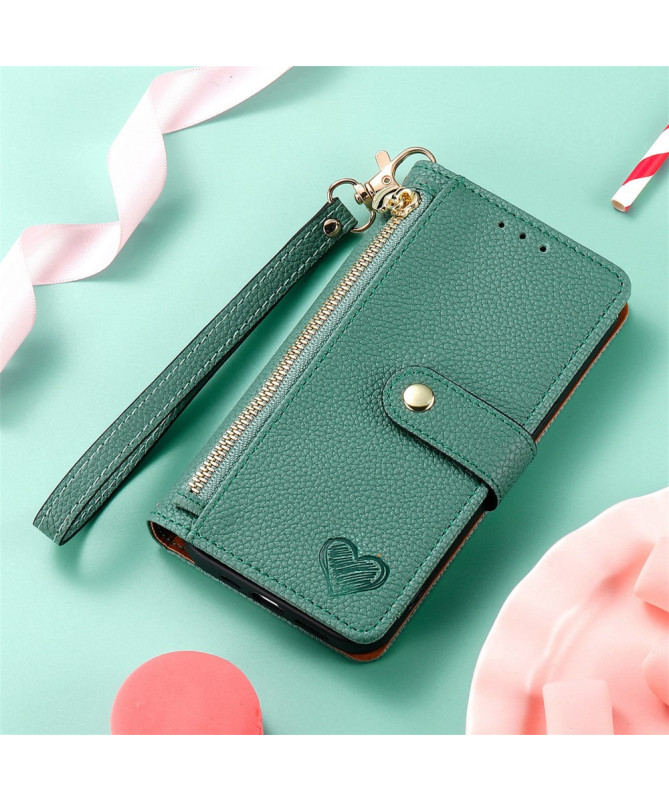 Housse Xiaomi 15 Ultra portefeuille zippée | VEENA