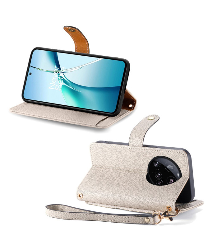 Housse Xiaomi 15 Ultra portefeuille zippée | VEENA