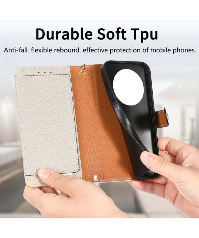 Housse Xiaomi 15 Ultra portefeuille zippée | VEENA