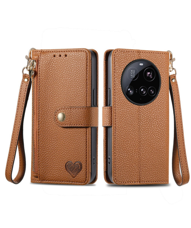 Housse Xiaomi 15 Ultra portefeuille zippée | VEENA