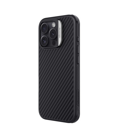 Coque iPhone 16 Pro Nillkin | Carbone Magnétique Argent - photo 2