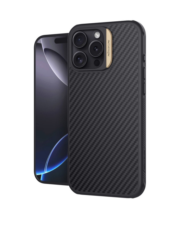 Coque iPhone 16 Pro Nillkin | Carbone Magnétique