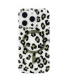 Coque iPhone 16 Pro Magnétique Léopard Classique