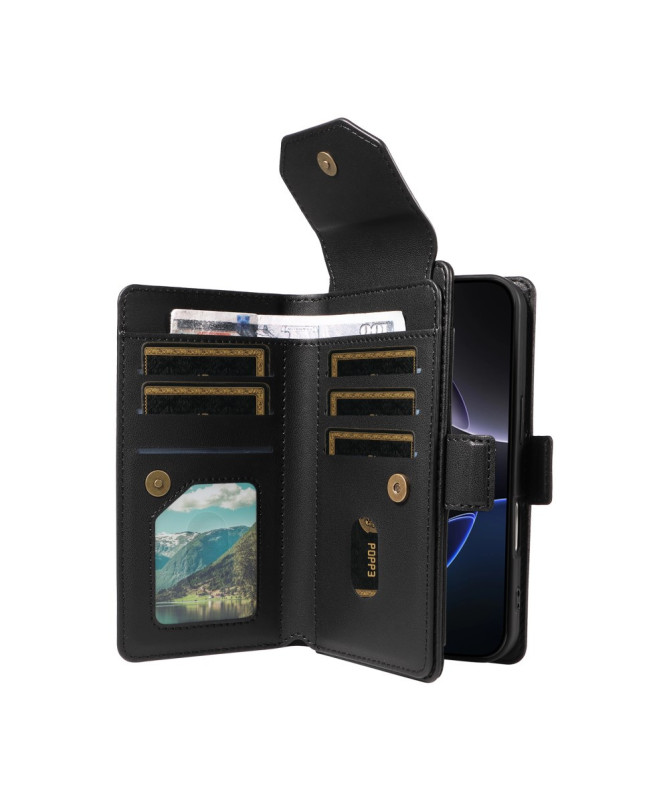 Housse iPhone 16 Pro Portefeuille Nomade à Lanière