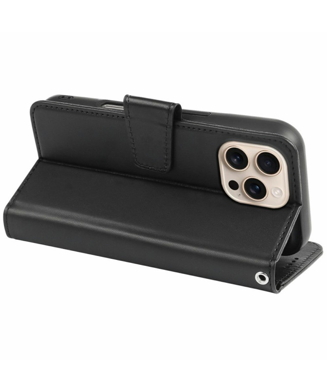 Housse iPhone 16 Pro | Coque Détachable en Simili Cuir