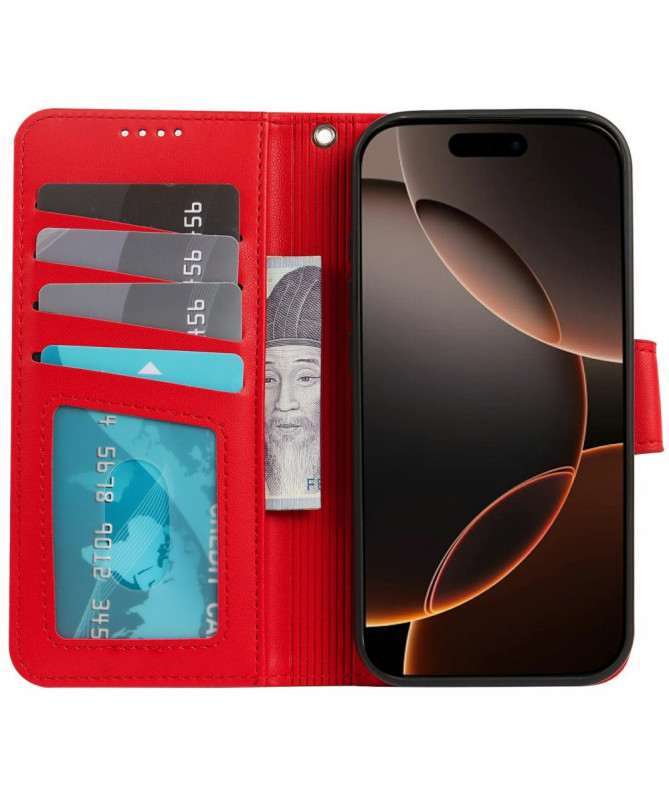 Housse iPhone 16 Pro | Coque Détachable en Simili Cuir