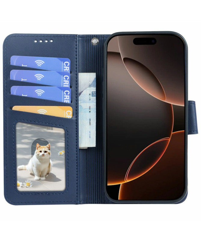 Housse iPhone 16 Pro | Coque Détachable en Simili Cuir