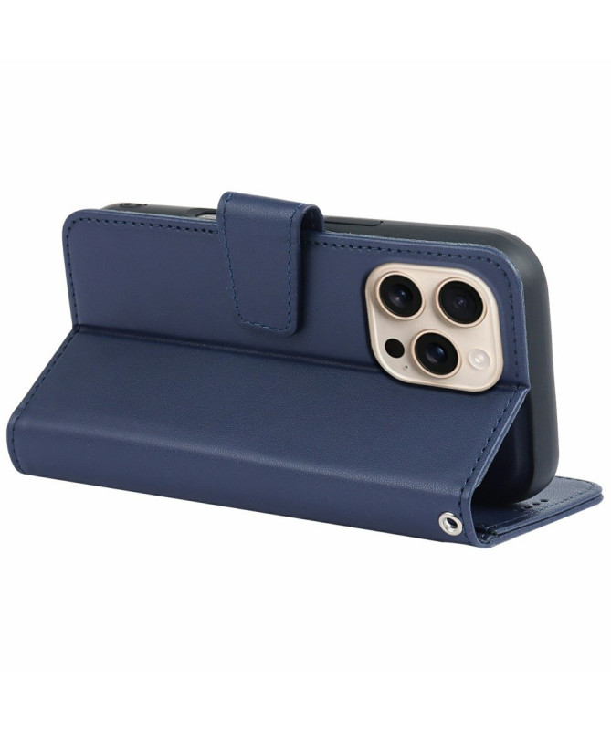 Housse iPhone 16 Pro | Coque Détachable en Simili Cuir