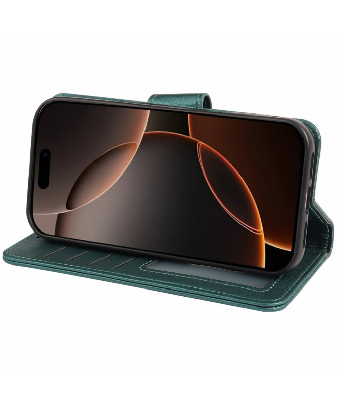 Housse iPhone 16 Pro | Coque Détachable en Simili Cuir