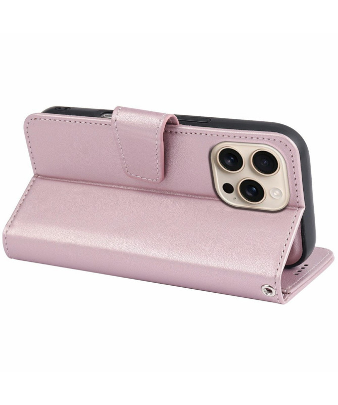 Housse iPhone 16 Pro | Coque Détachable en Simili Cuir