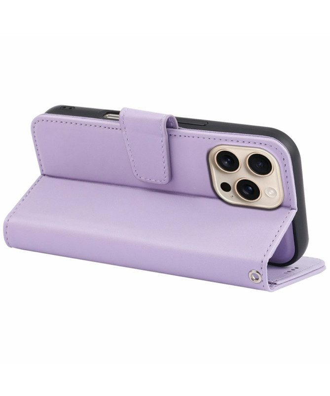 Housse iPhone 16 Pro | Coque Détachable en Simili Cuir