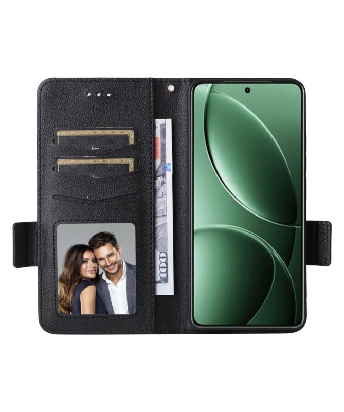 Housse Poco F7 Ultra effet cuir à Lanière | FOLKEN