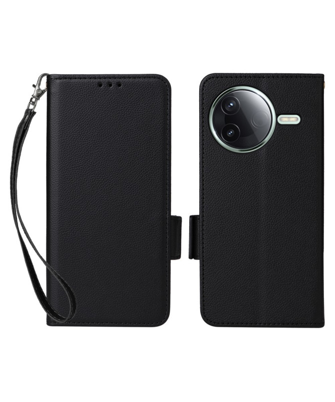 Housse Poco F7 Ultra effet cuir à Lanière | FOLKEN