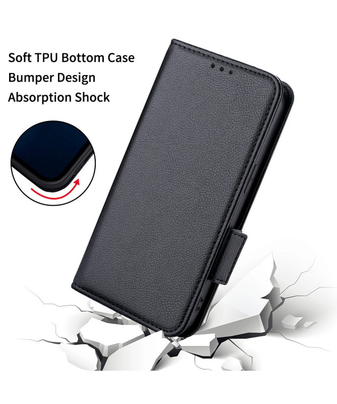 Housse Poco F7 Ultra effet cuir à Lanière | FOLKEN