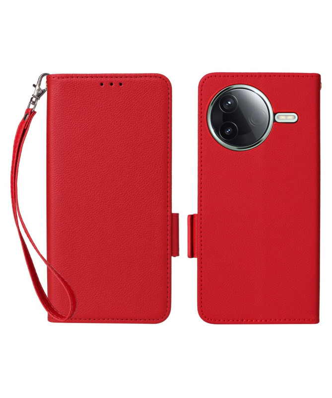 Housse Poco F7 Ultra effet cuir à Lanière | FOLKEN