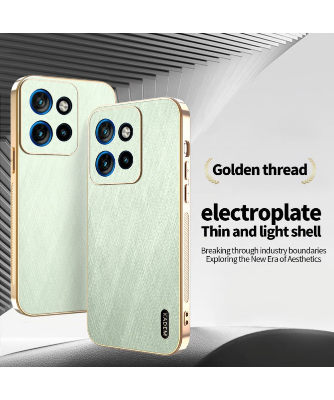 Coque Motorola Edge 60 Neo/50 Neo | Style Texturé Soie Anti-Traces