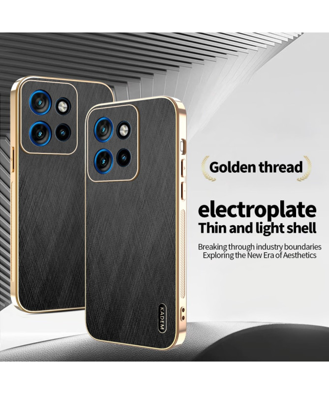 Coque Motorola Edge 60 Neo/50 Neo | Style Texturé Soie Anti-Traces