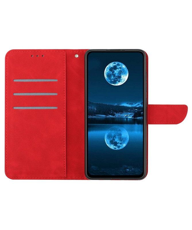 Housse Xiaomi Redmi A5 4G Lines Effet Cuir