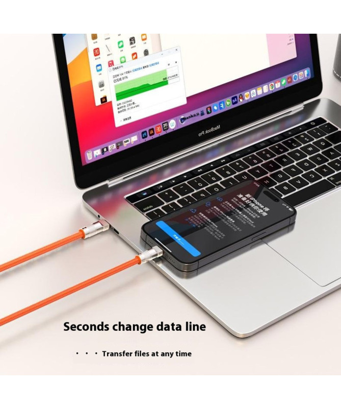Dragonne câble 30 cm, Type-C vers L, charge rapide | VILO