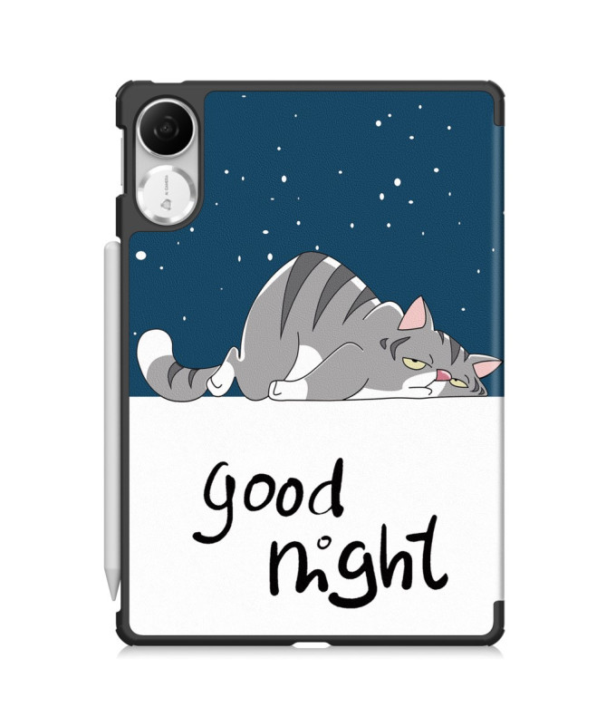Housse Honor Pad V9 Chat Good Night