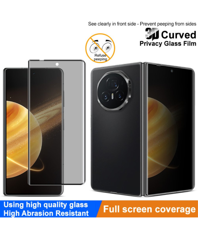 Coque Honor Magic V3 Verre Trempé Anti-Espion Intégré