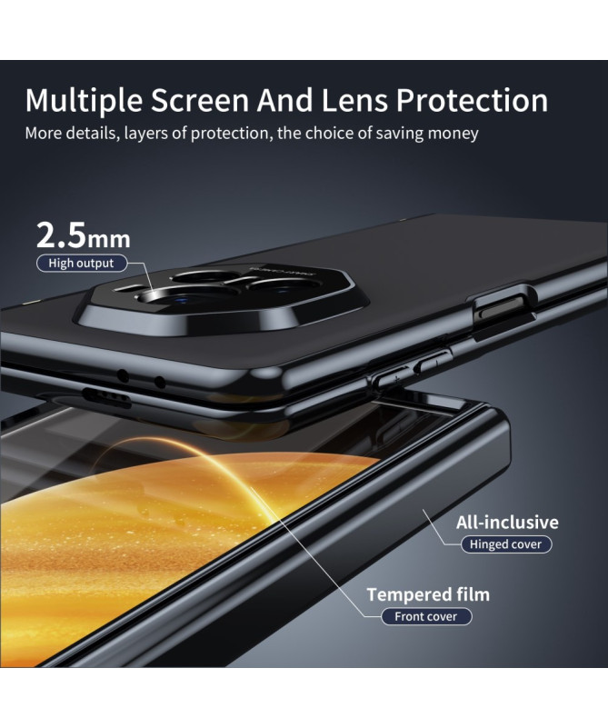 Coque Honor Magic V3 5G - Hard Cover AG avec Verre Intégré