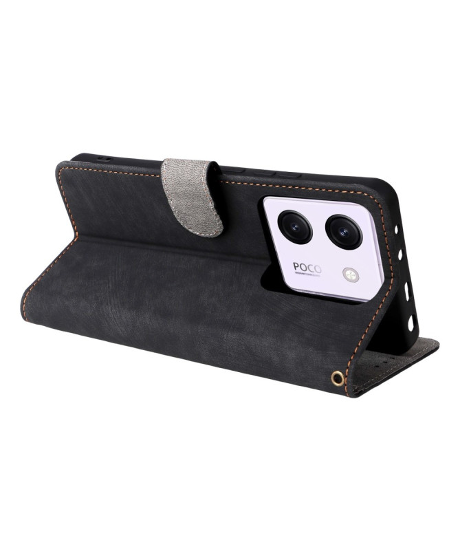 Housse Poco M7 Pro 5G avec Porte-cartes à Lanière | LORVYN