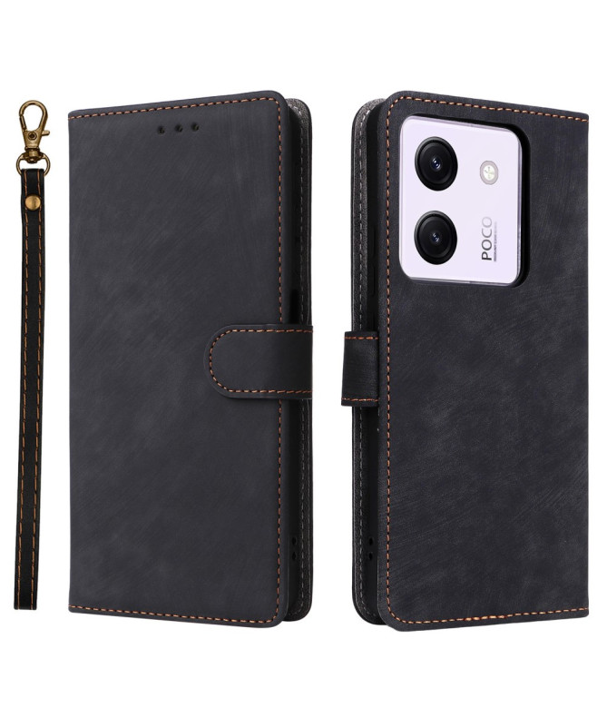 Housse Poco M7 Pro 5G avec Porte-cartes à Lanière | LORVYN