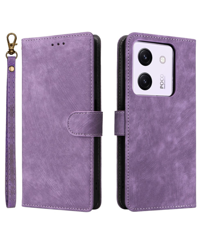 Housse Poco M7 Pro 5G avec Porte-cartes à Lanière | LORVYN