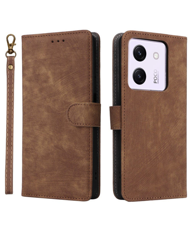 Housse Poco M7 Pro 5G avec Porte-cartes à Lanière | LORVYN