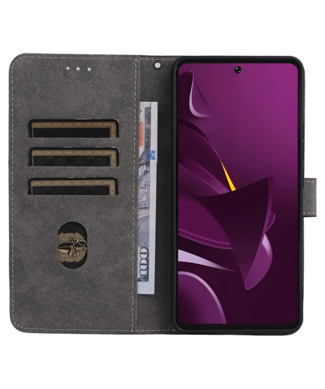 Housse Poco M7 Pro 5G avec Porte-cartes à Lanière | LORVYN