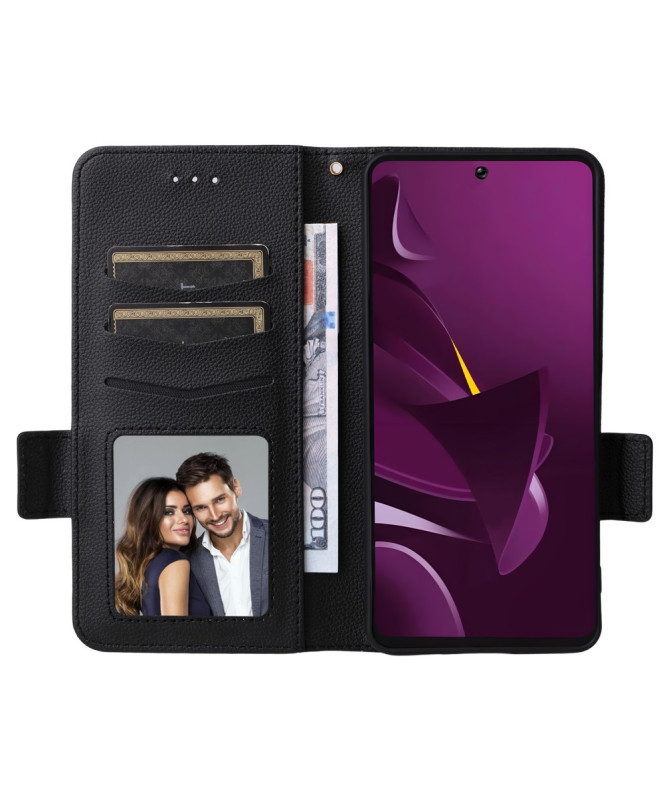 Housse Poco M7 Pro 5G effet cuir à Lanière | FOLKEN