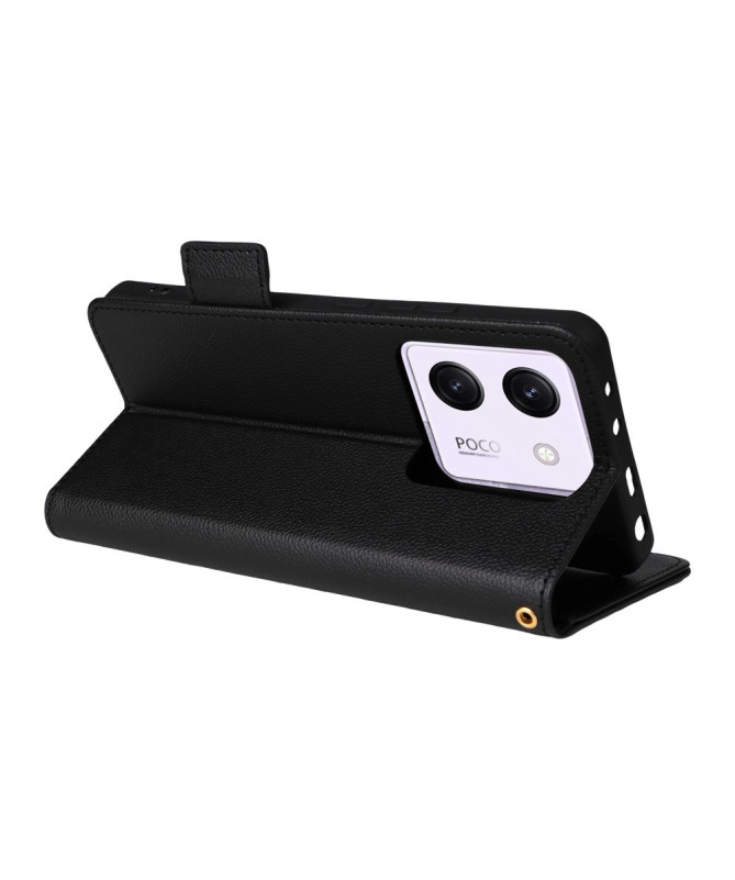 Housse Poco M7 Pro 5G effet cuir à Lanière | FOLKEN