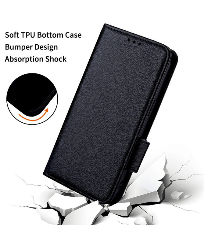 Housse Poco M7 Pro 5G effet cuir à Lanière | FOLKEN