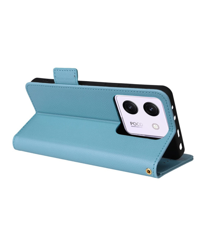 Housse Poco M7 Pro 5G effet cuir à Lanière | FOLKEN