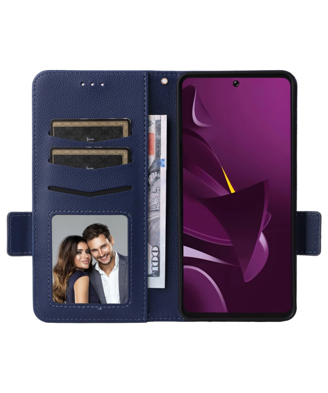 Housse Poco M7 Pro 5G effet cuir à Lanière | FOLKEN