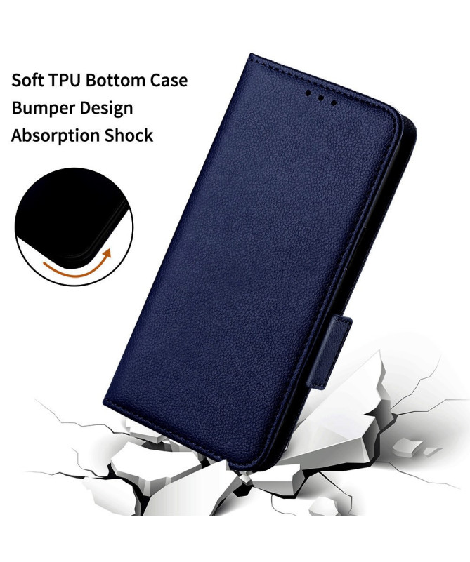 Housse Poco M7 Pro 5G effet cuir à Lanière | FOLKEN