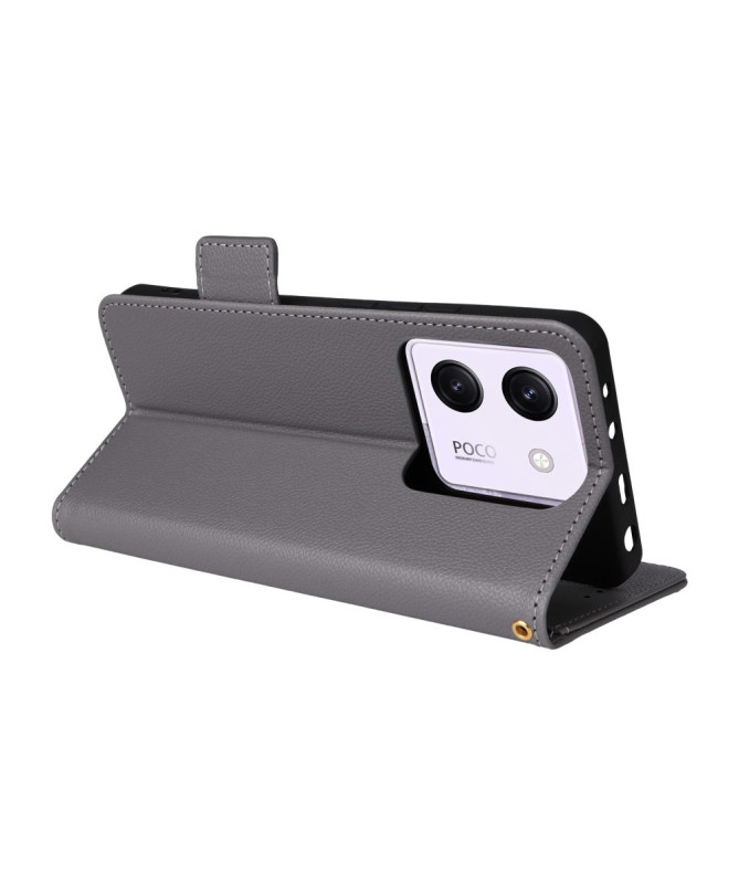 Housse Poco M7 Pro 5G effet cuir à Lanière | FOLKEN