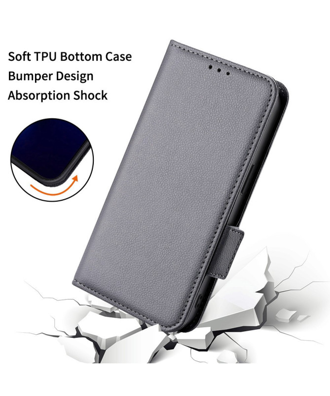 Housse Poco M7 Pro 5G effet cuir à Lanière | FOLKEN