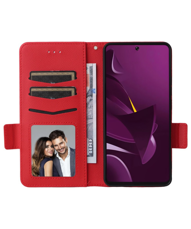 Housse Poco M7 Pro 5G effet cuir à Lanière | FOLKEN