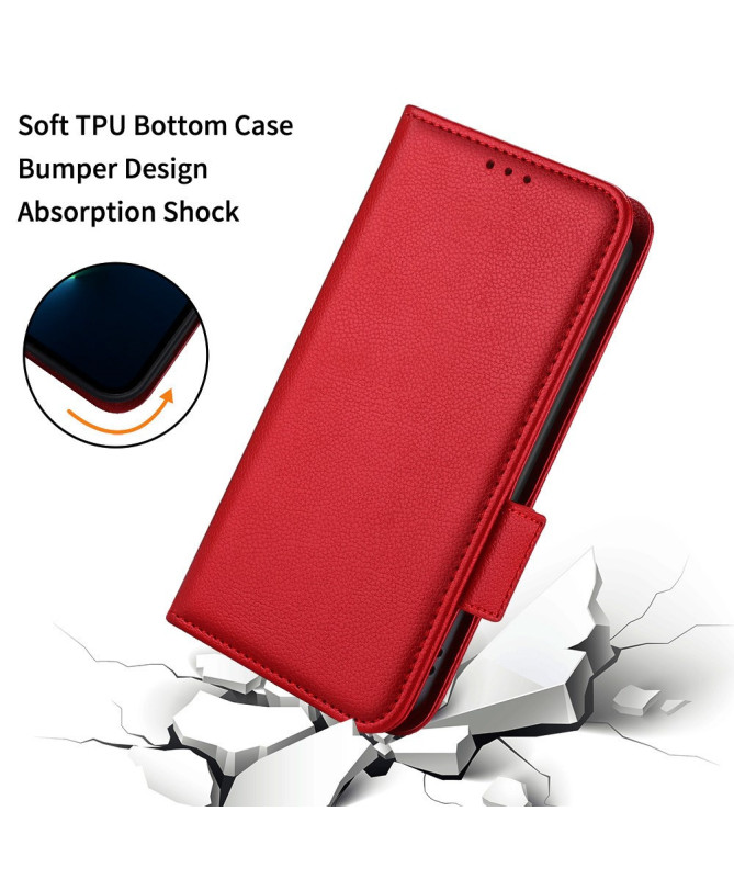 Housse Poco M7 Pro 5G effet cuir à Lanière | FOLKEN