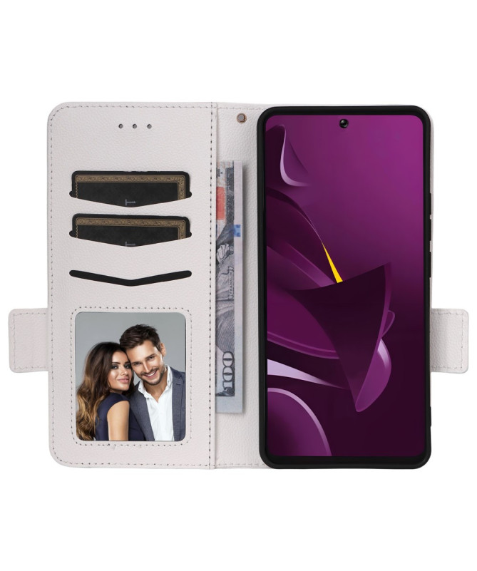 Housse Poco M7 Pro 5G effet cuir à Lanière | FOLKEN