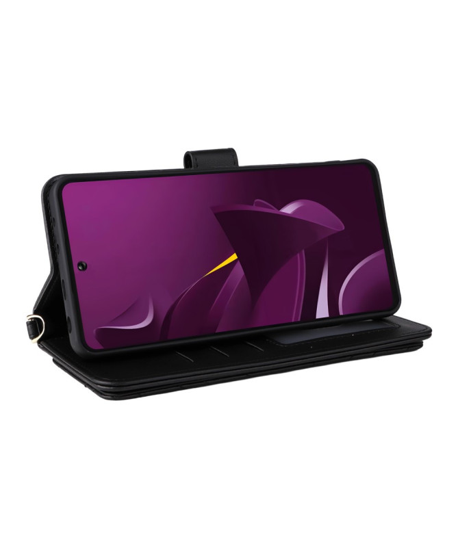 Housse Poco M7 Pro 5G Bandoulière Matelassée