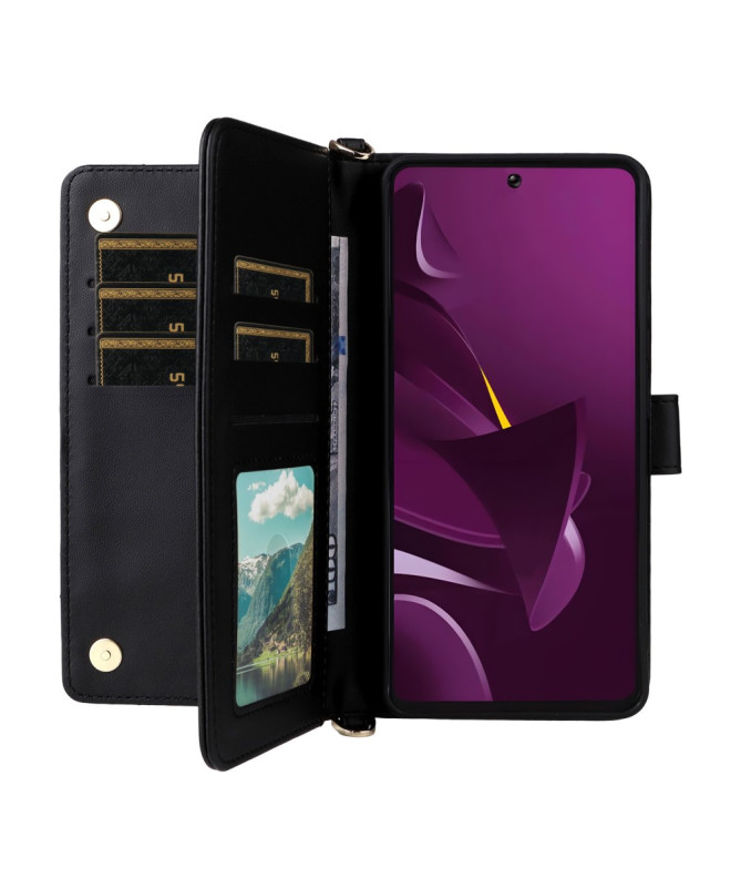 Housse Poco M7 Pro 5G Bandoulière Matelassée