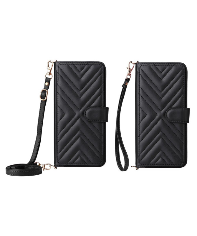 Housse Poco M7 Pro 5G Bandoulière Matelassée