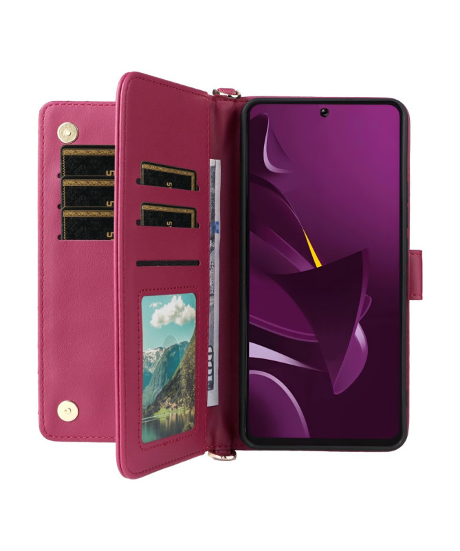 Housse Poco M7 Pro 5G Bandoulière Matelassée