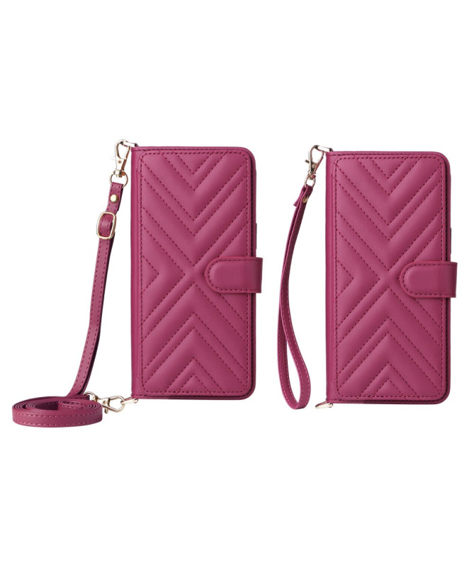 Housse Poco M7 Pro 5G Bandoulière Matelassée