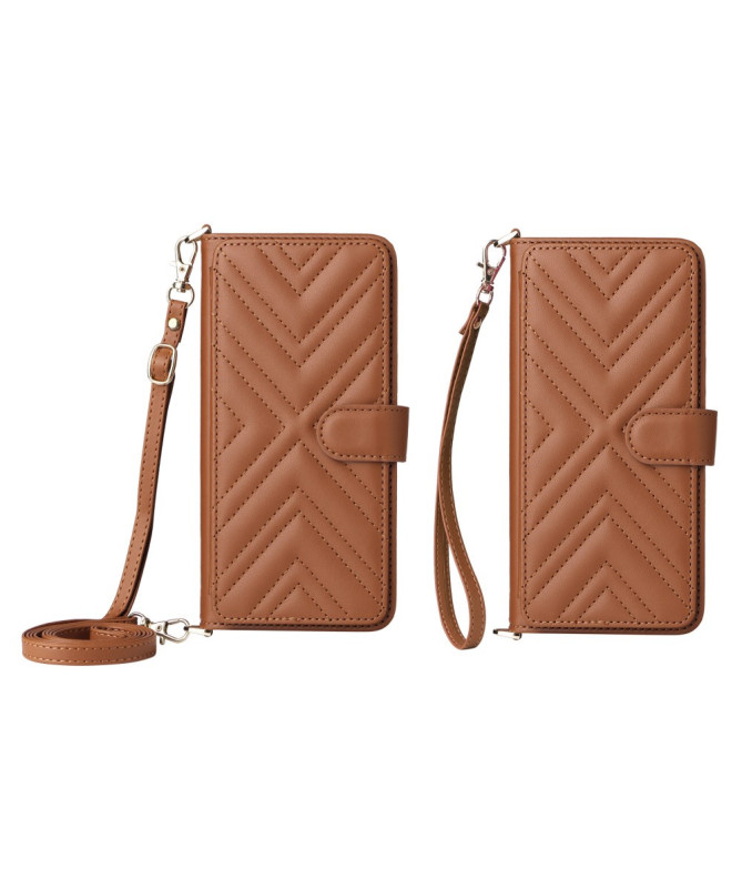 Housse Poco M7 Pro 5G Bandoulière Matelassée