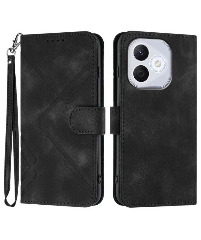 Housse Honor 400 Lite Portefeuille à Lignes Gravées | KELVIN